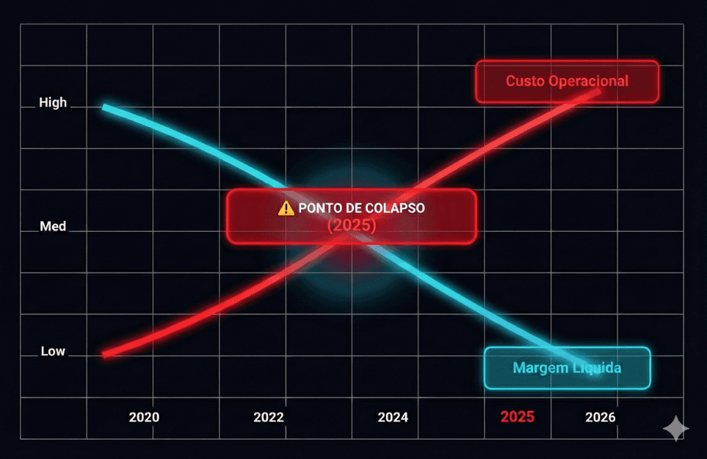 Gráfico de Colapso vs Dominação